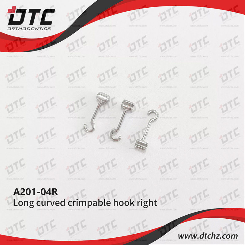 Long Curved Crimpable Hook