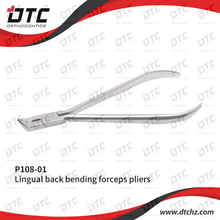 Lingual Back Bending Forceps Pliers