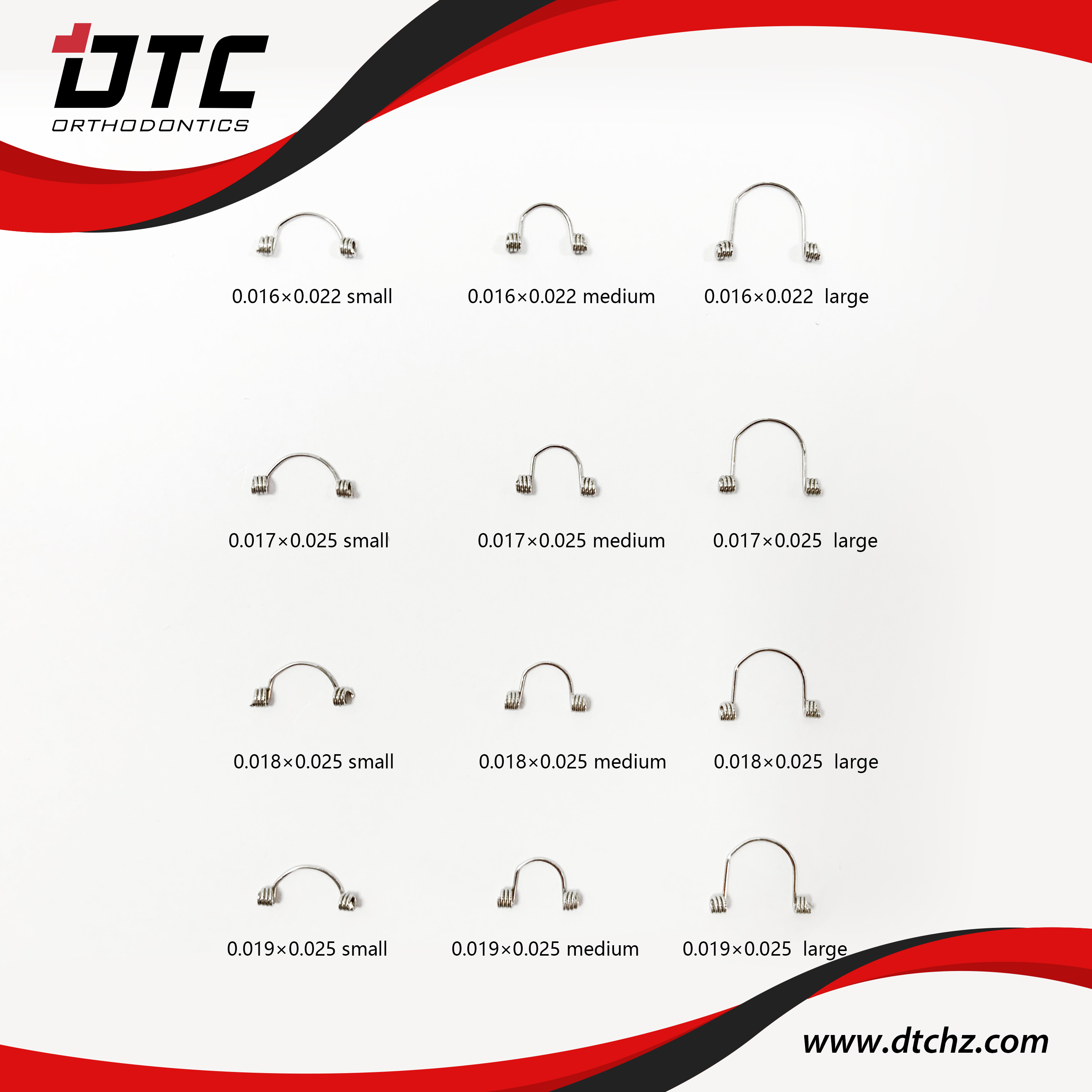  Torquing Springs with Single Loop for Premolar