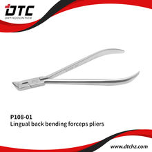 Lingual Back Bending Forceps Pliers