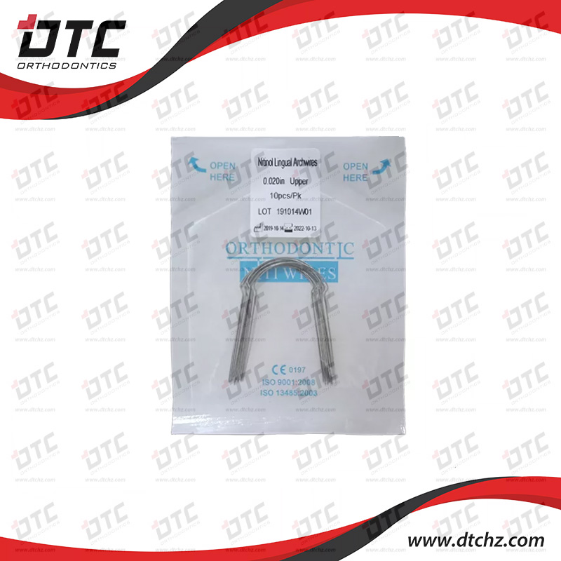 Lingual NiTi Arch Wires