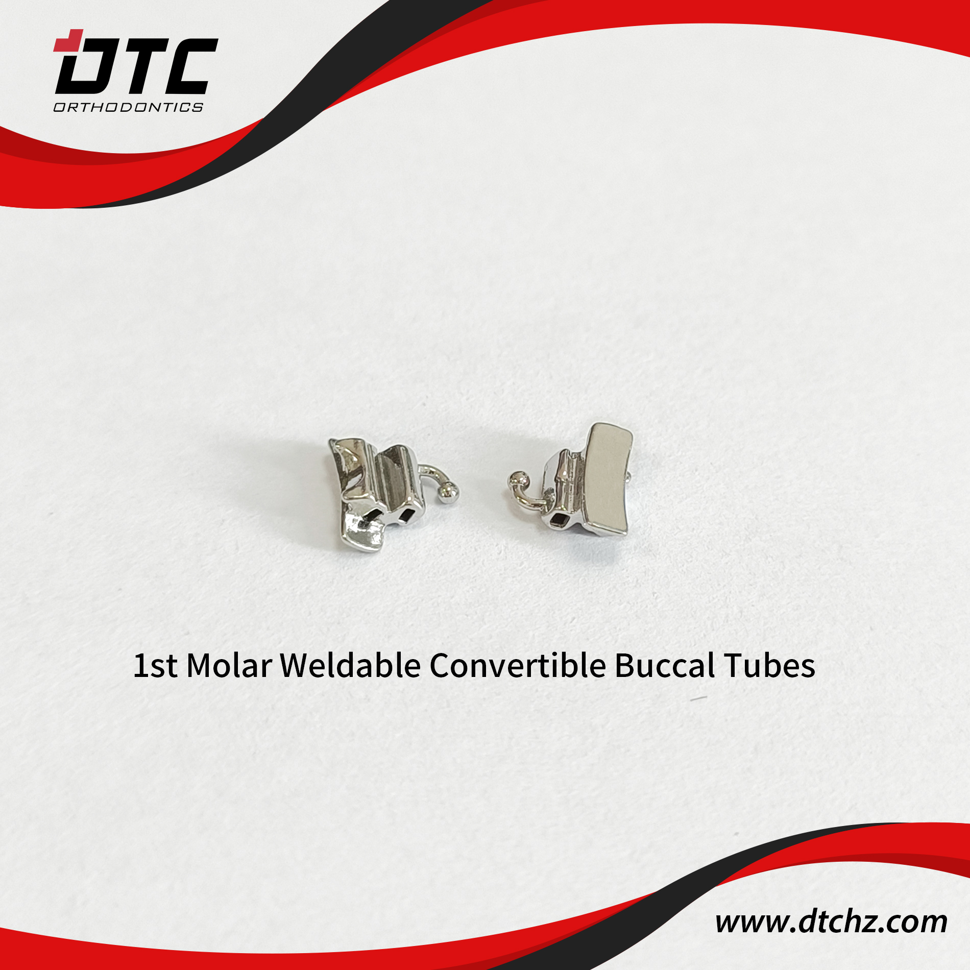 non-convertible weldable buccal tubes