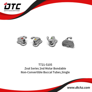 Zeal Series Bondable Single Buccal Tube