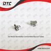 Convertible Weldable Buccal Tubes
