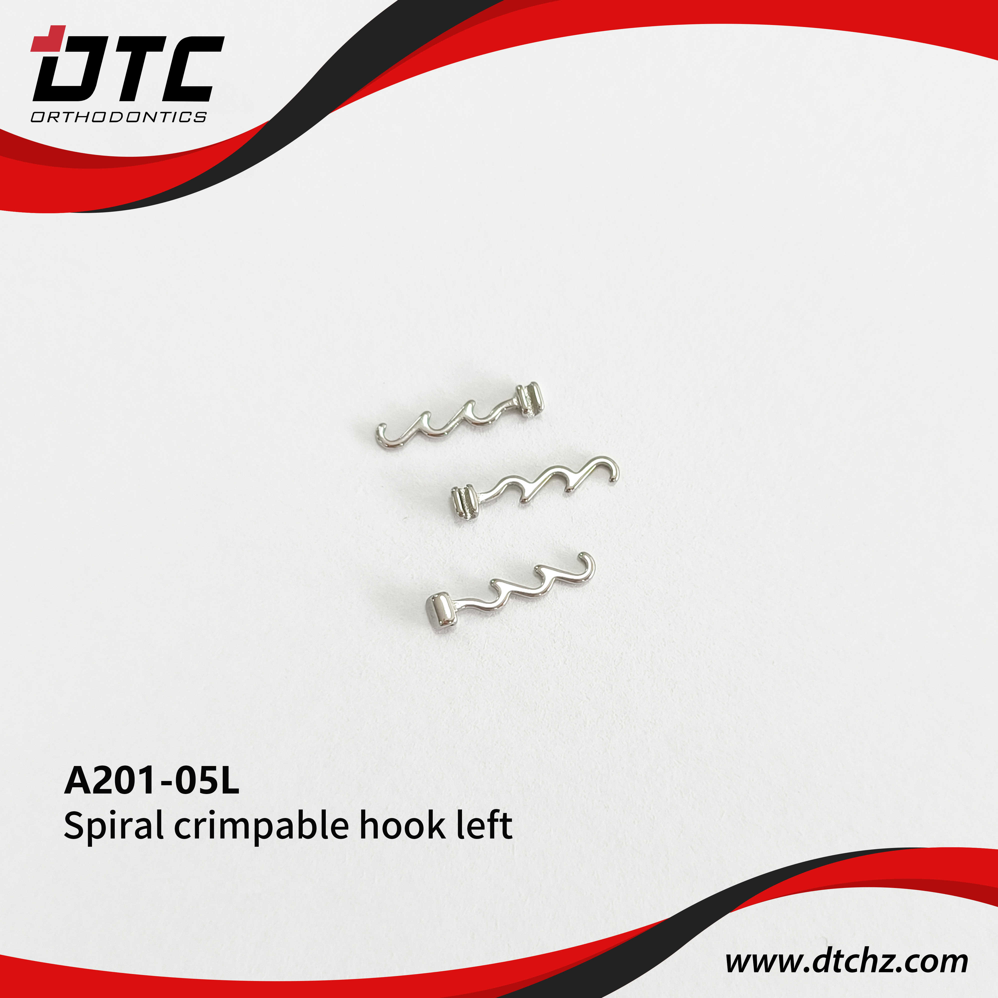 Spiral Crimpable Hooks